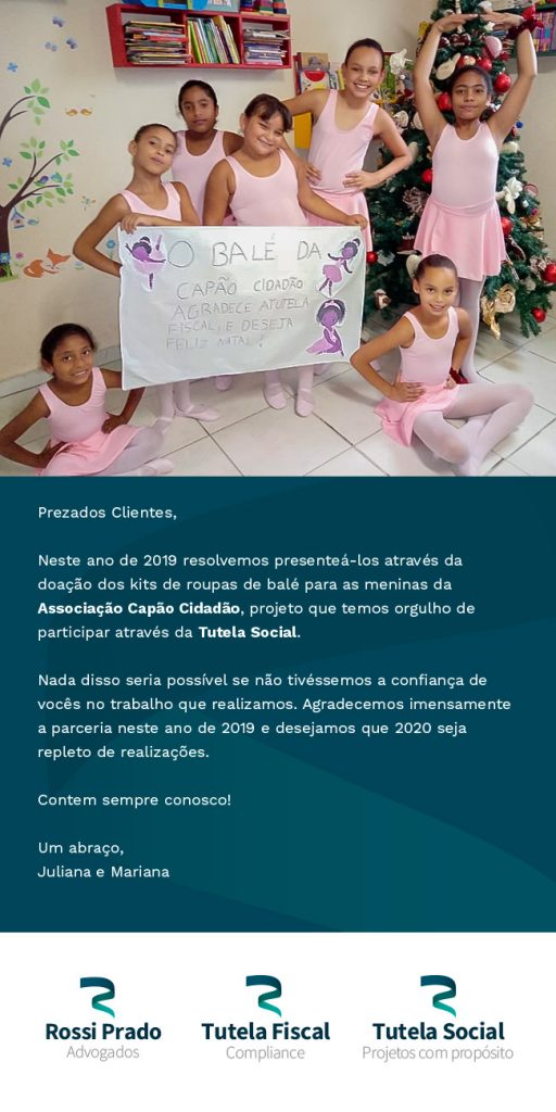 Cartão Fim de Ano 2019 - Rossi Prado Advogados